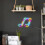 Bande LED néon en forme de note de musique, lampe décorative pour bureau. 8