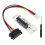 Κάρτα ανύψωσης με ένδειξη LED M.2Key M Θύρα SSD, προσαρμογέας NGFF σε PCI-E4X με τροφοδοτικό 3