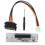 Κάρτα ανύψωσης με ένδειξη LED M.2Key M Θύρα SSD, προσαρμογέας NGFF σε PCI-E4X με τροφοδοτικό 5