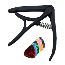 Nylon ABS Guitar Capo with Clamping Gasket 1 Pack