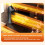 Space Heater Electric Desktop Heater Black 8