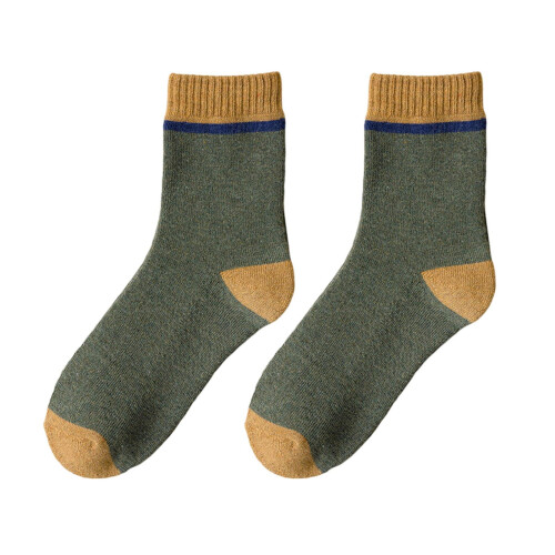 Herren-Wintersocken, mittelhoch, feuchtigkeitsableitend, dick und weich 1