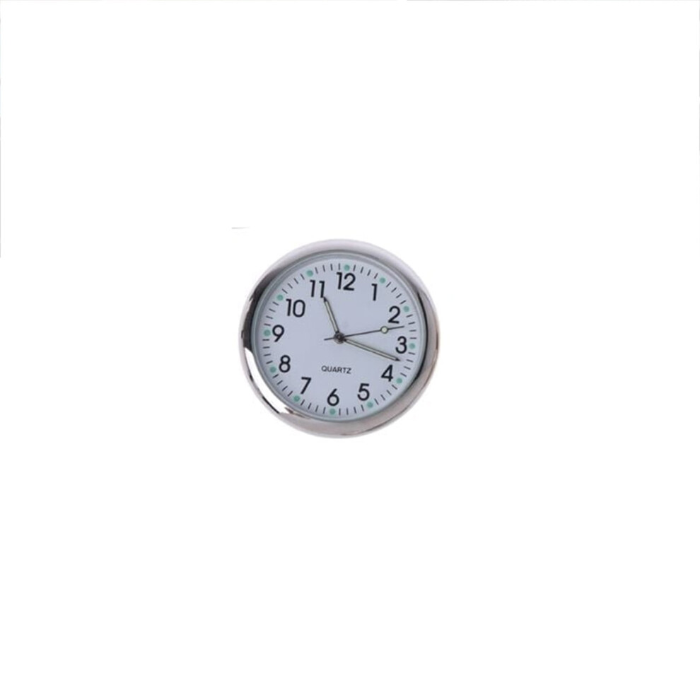 Mini Car Clock Analog Luminous Dashboard Vent Watch Â¢ Magnetic Stainless Steel Small Pocket Clock Â¢ 4Cm Decor For Car, Motorcycle, Home, Kitchen 9489952890906