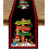Chemin de table de Noël noir et rouge 13 x 72 pouces 1