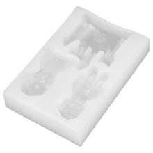 Dream Castle Silicone Mold for Epoxy, Cake, Chocolate & Candle Crafts, Transparent