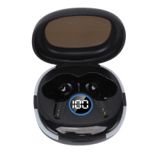 AI-Übersetzungs-Ohrhörer Bluetooth 5.4, 164 Sprachen, Schwarz, 40mAh