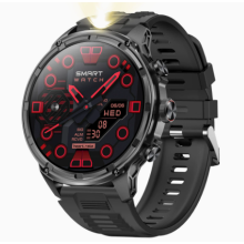 Smart Watch Fitness Tracker Silicone Home Use for Men Women Large Display Health Watch