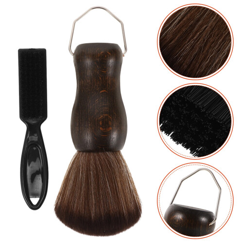 Small Beard Brush Set for Men 7-Piece Reinforced Head