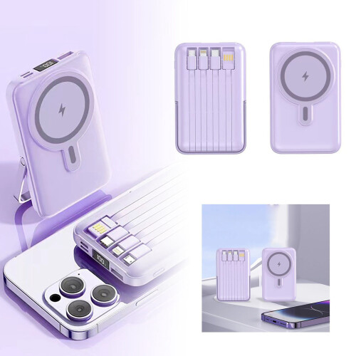 45W Portable Power Bank Snap Wireless Type-C Fast Charging