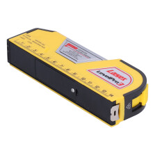 Infrared Level Measuring Ruler Tape Measure - 8ft, Multi-Function Mini Spirit Level