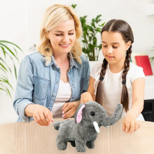 Elefant Kosedyr Grå 1 stk