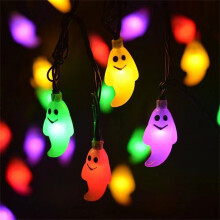 Guirnalda de luces LED de Halloween para interiores y exteriores (20 luces, 118 unidades)