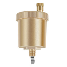 Kit de válvula de purga de aire automática: válvula de flotador compacta de latón para radiador, compatible con sistemas estándar.
