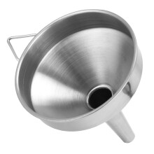 Stainless Steel Kitchen Funnel 11cm 170g-239g Silver