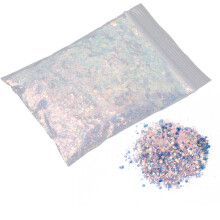 50g Nail Glitter Sequin Powder for DIY Nail Art, Face & Hair Decoration