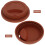 Conjunto de 4 tampas de silicone para canecas de café, à prova de derramamento, compatíveis com copos de vidro e com alça. 2