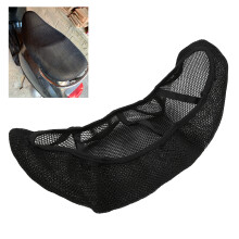 3D Breathable Mesh Motorcycle Seat Cover for VESPA GTS300 Black