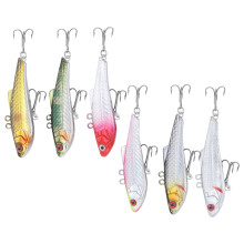 Floating Lifelike Fishing Lure 7cm, Plastic + Steel, Bass & Culter