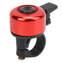 DUUTI Aluminum Alloy Bike Bell 17-19mm Handlebar Red Loud Clear Sound