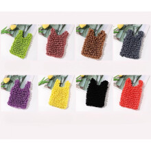 2pcs of Trendy Magic Stretch Bags, Japanese And Korean Style, Wrinkled Bubble Bags, Multifunctional Large-Capacity Elastic Shopping Bags