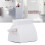 Manual Toothpaste Dispenser Holder, 5.3x4.7x3.6cm, White 1
