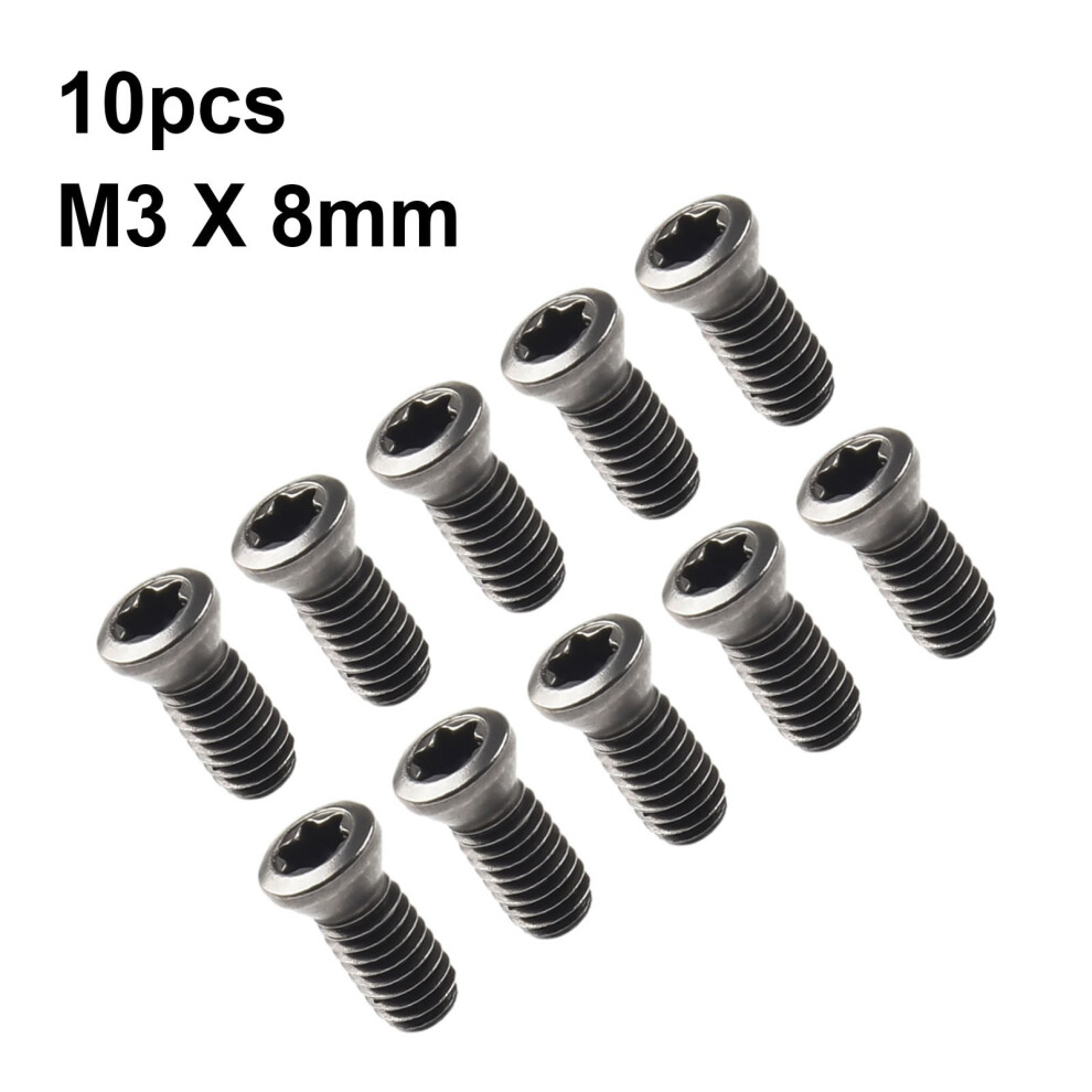 10Pcs Torx Screws For Lathe Tools With Carbide Inserts M2 M2.5 M3 M3.5 M5 Replacement Household Office Cnc Lathe Tools Parts 9489952890395