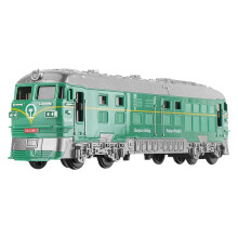 Mini Inertia-Powered Train Toy with Sound and Light