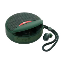 Buscador de regalos navideños Altavoz Bluetooth inalámbrico Auriculares inalámbricos Estéreo dos en uno - Auriculares