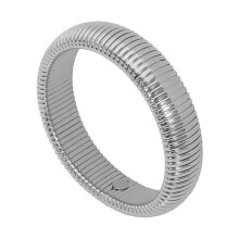 Bransoleta unisex ze stali nierdzewnej w kształcie węża o szerokości 20 mm