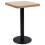 VidaXL vidaXL Bistro Table Light Brown 50cm MDF Coffee Bar Dinner Dining Desk Stand 1