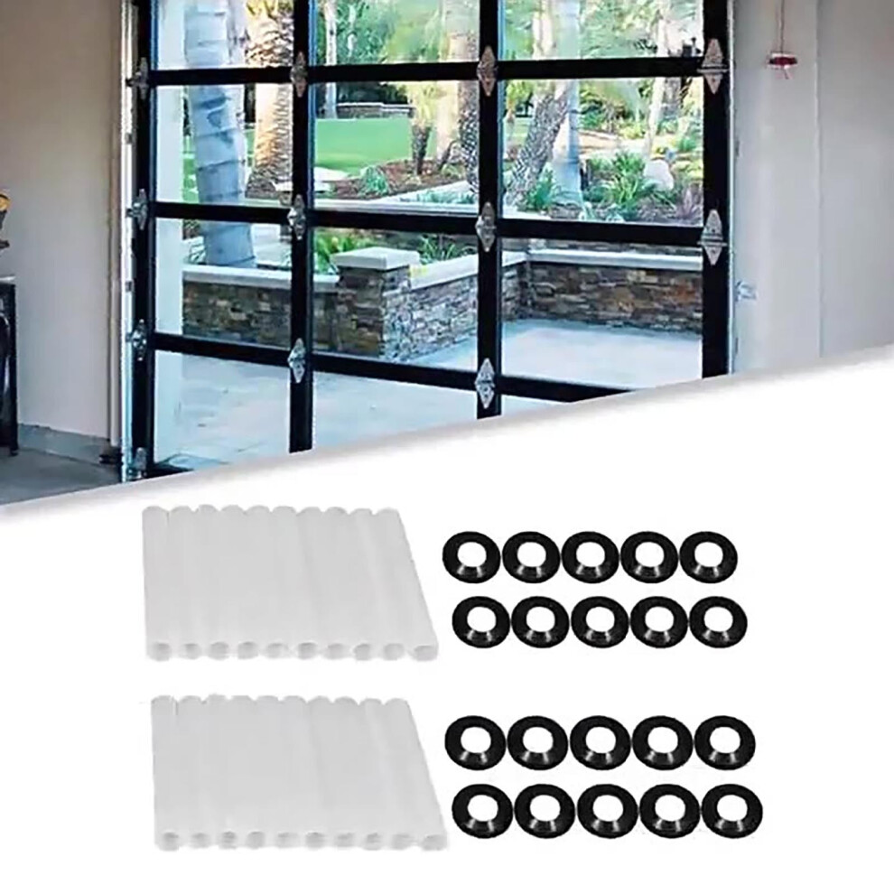 80Mm Garage Door Hinge Roller Sleeves, Silent High Load Garage Door Bearings, Precision Roller Accessories For Garage Doors 9489952963488