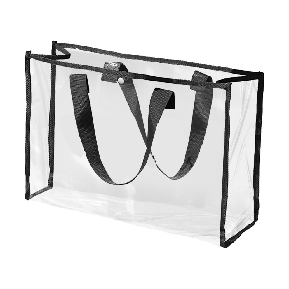 Clear Toiletry Bag Transparent Cosmetic Bag Waterproof Makeup Bag Luggage Organizer
