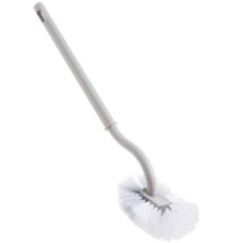 Cepillo de inodoro curvo con mango largo, agarre antideslizante, limpiador de inodoros de alta resistencia – Menos de $5, compatible con inodoros