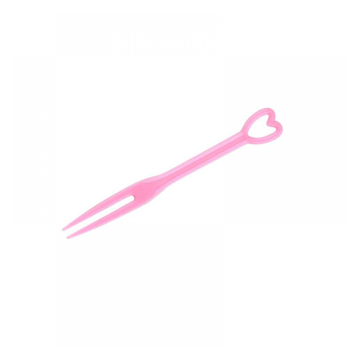 Disposable Fruit Fork Household Small Fork Plastic Fruit Sign Cake Fork Independent Packaging Fruit Dessert Fork 2