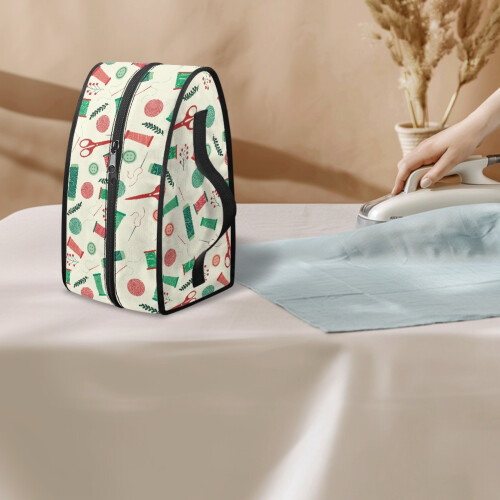 Garment Steamer Carrying Case with Smooth Zipper Portable 2