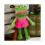 Pink 45cm Sad Frog Plush Toy Soft Stuffed Pillow Magic Expression 1