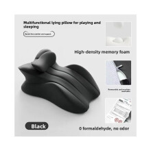 Black Adult Home Bed Waist And Hip Pillow Cushion Casual Seat Auxiliary Pillows Sofa