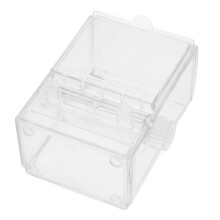 Tandenstokerdispenser/houder (1 stuk), compact ontwerp voor thuis en restaurant.