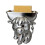 Ράφι στεγνώματος σφουγγαριών σε σχήμα αγελάδας για νεροχύτη κουζίνας, πάγκο 1