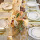Service de table jetable doré 350 pièces pour 50 invités 5