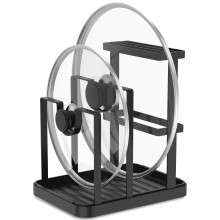 Lepel- en dekselhouder, multifunctionele lepel- en dekselhouder, antislip organizer voor pannendeksels, praktische lepel- en dekselhouder voor op het