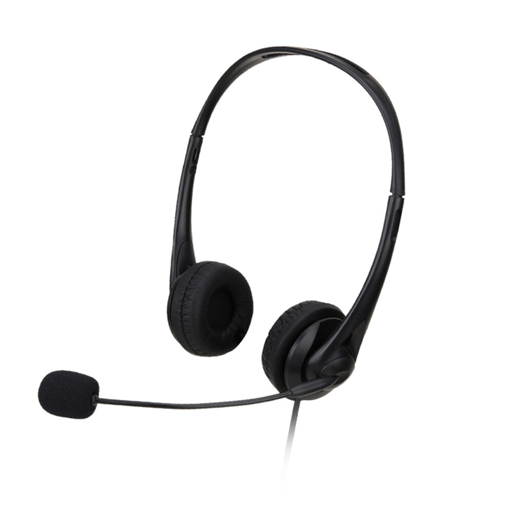 Sy490mv Wired Call Center Headset With Microphone, Usb, Black 7691391742353