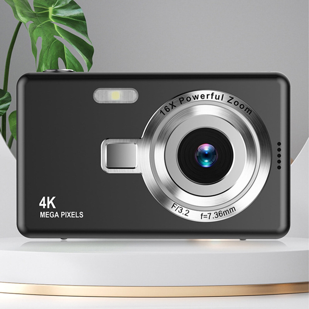 Under $5 1080P 48Mp Digital Camera With Eis, 16X Zoom, Compact Portable Ccd Camera For Teens Â Compatible With Windows/Macos 9448483127509