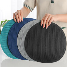 3Pcs Silicone Heat Pad, Cushion Insulating Mat, Non-Scalding Bowl/Pot Pad, High-Temp Table Mat, Honeycomb Water-Capture Design