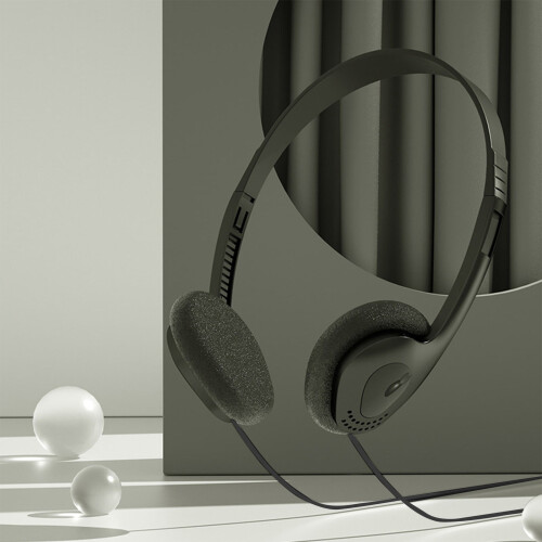Rewind Wired Retro Headphones Bluetooth 4.2 12H Playtime