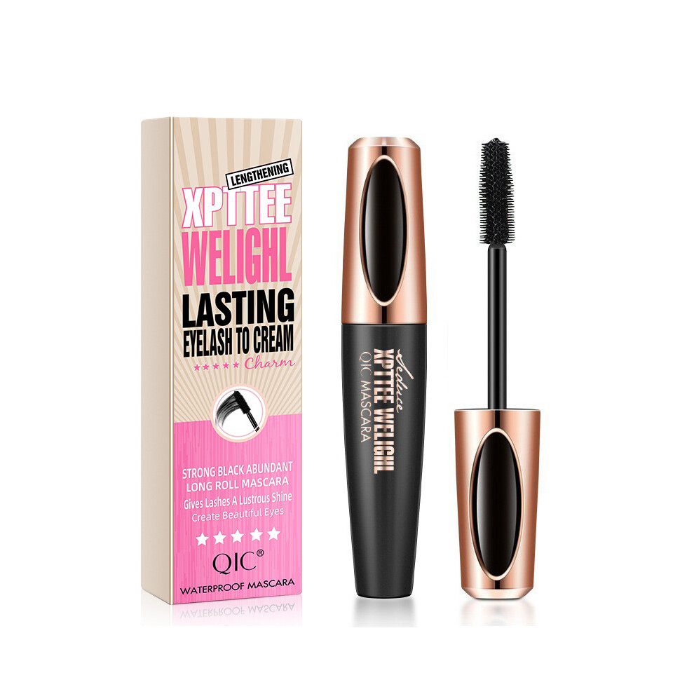 QIC Silicone Brush Mascara Waterproof Long Lasting Volume & Curl