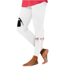 Dameslegging met horrorprint, rekbaar, enkellang, Halloween-panty, 3D mummieprint, grappige sportbroek