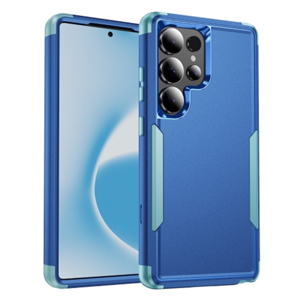 Heavy Duty 3-Layer Bumper Case For Samsung Galaxy S25 Ultra 5G 6.9", Shockproof & Dropproof, +Mint Â Compatible With Samsung Galaxy S25 Ultra Blue 9489952225135