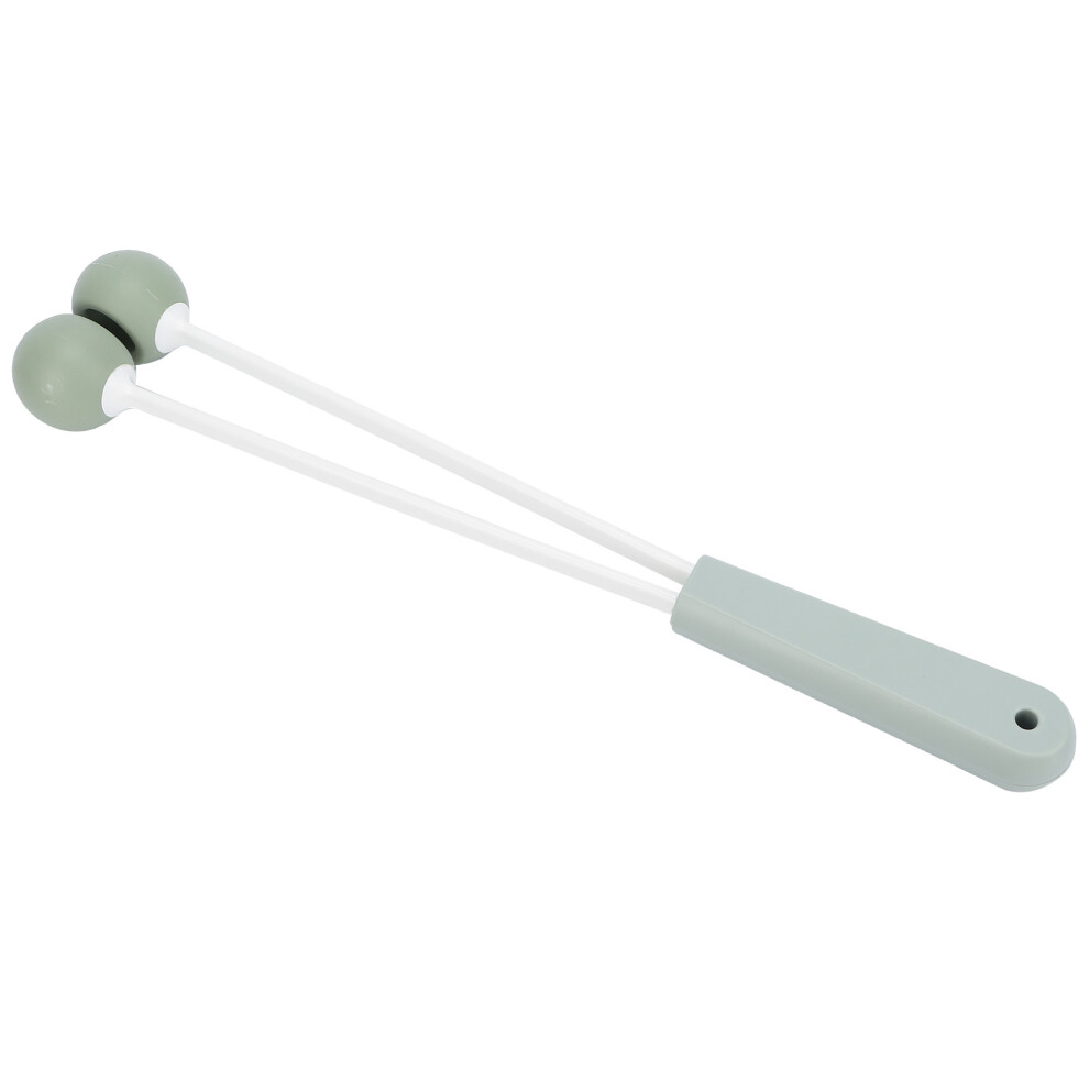 Handheld Silicone Double Ball Massage Hammer 36cm Body Relief Tool