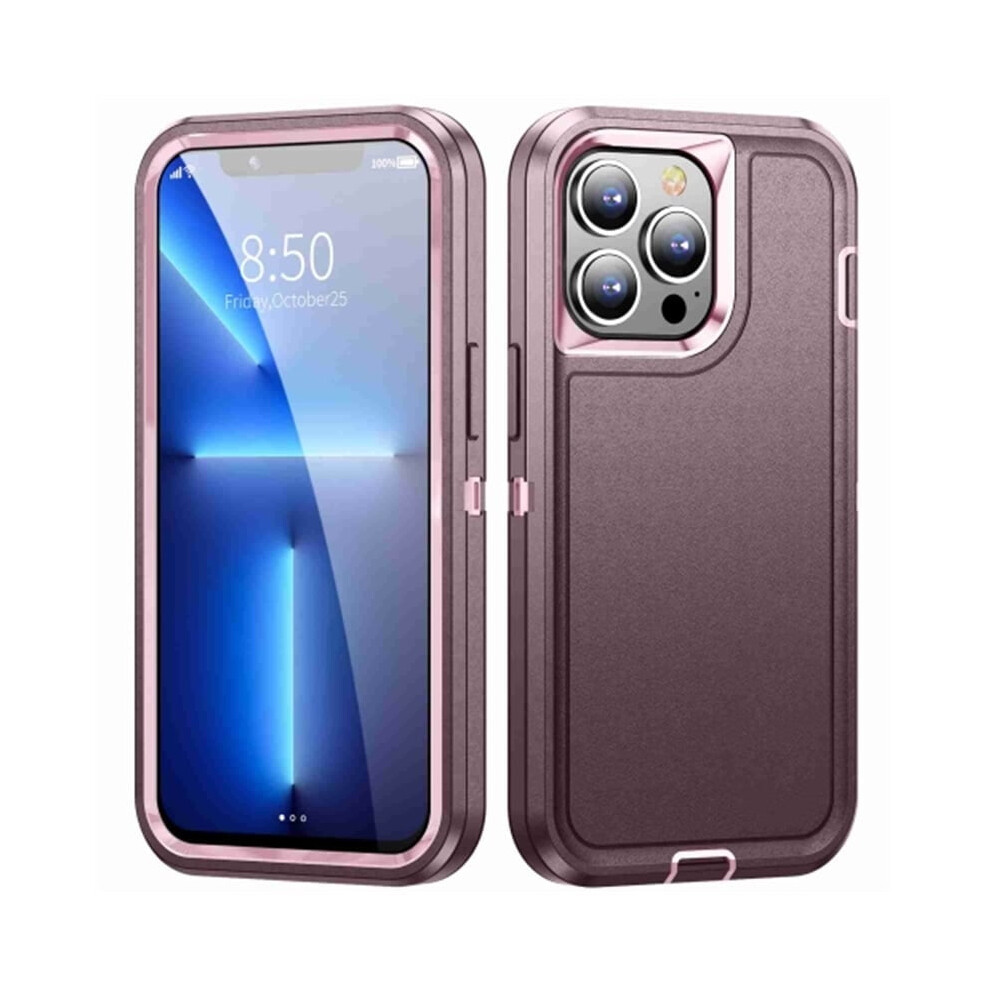 For Compatible With Iphone 12 Pro Life Waterproof Rugged Magsafe Magnetic Phone Case,,For Compatible With Iphone 12 Pro Purple 9489952225357